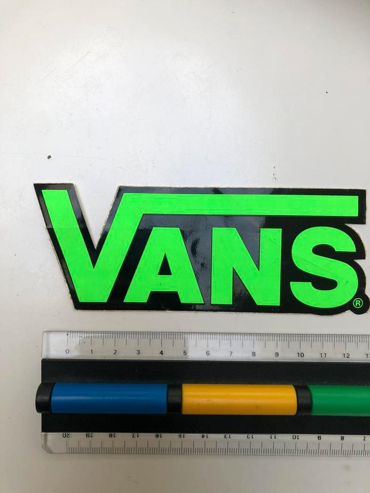 Nieuw sticker Vans, Collections, Autocollants, Neuf, Marque, Enlèvement ou Envoi