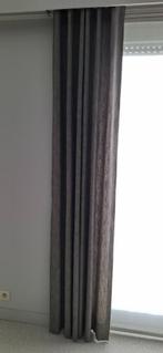 Paneelgordijn + Overgordijnen, Ophalen, Gebruikt, Bruin, 200 cm of meer