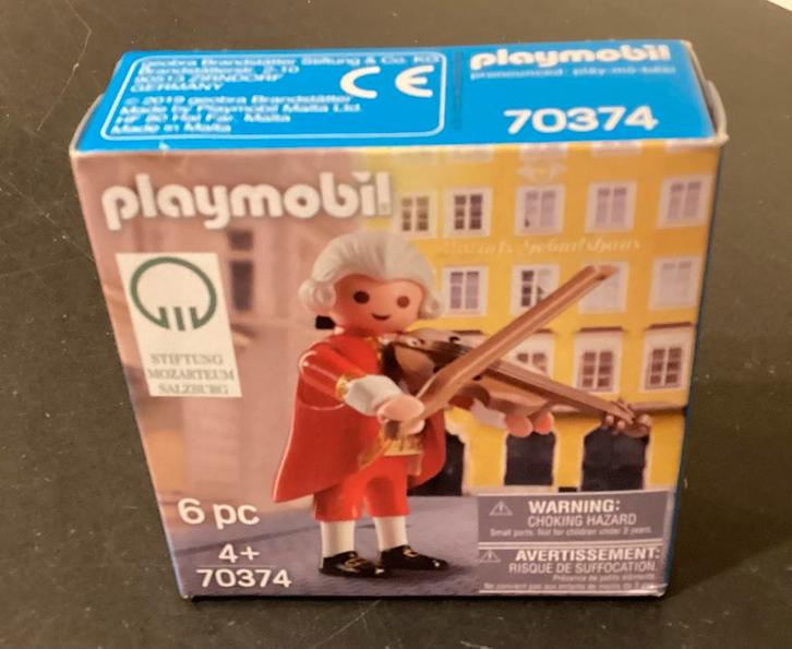 Playmobil 70374: Wolfgang Amadeus Mozart, Kinderen en Baby's, Speelgoed | Playmobil, Nieuw, Complete set, Ophalen of Verzenden