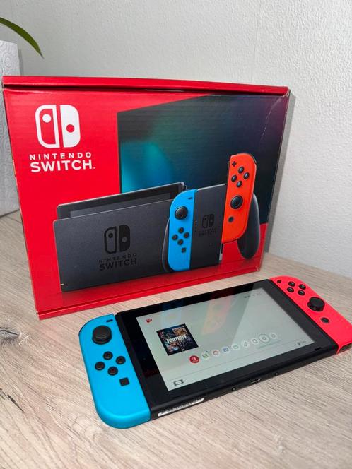 Nintendo Switch, Games en Spelcomputers, Spelcomputers | Nintendo Switch, Zo goed als nieuw, Ophalen