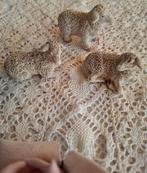 3 Hele schattige kleine schapen beeldjes, gemerkt, Verzamelen, Ophalen of Verzenden, Gebruikt, Dier