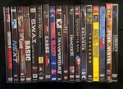 Lot N°1 de 18 DVD - Action / Aventure - Statham / Will Smith, CD & DVD, DVD | Action, Utilisé, Action, Enlèvement ou Envoi