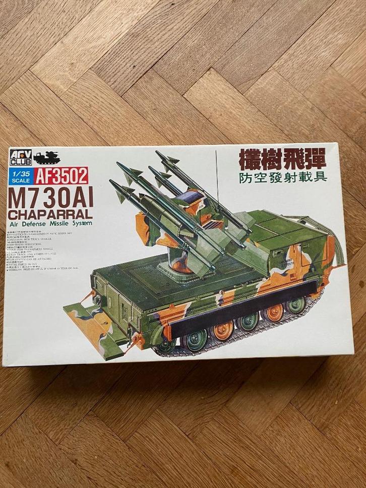 CHAPARRAL M7 30AI - 1:35, Hobby en Vrije tijd, Modelbouw | Auto's en Voertuigen, Nieuw, Tank, 1:32 tot 1:50, Overige merken, Verzenden