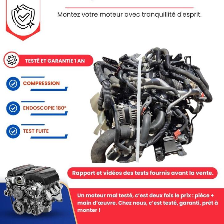 Complete motor Nissan Navara NP300 D23 2.3 dci 190cv, Auto-onderdelen, Motor en Toebehoren, Nissan, Nieuw, Ophalen of Verzenden