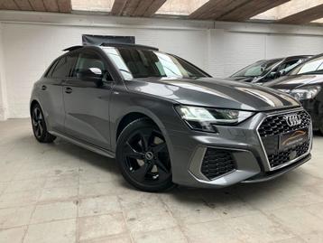 Audi A3 2.0Tdi S-Line Pano-Virtual-Cocpit-CarPlay..! beschikbaar voor biedingen