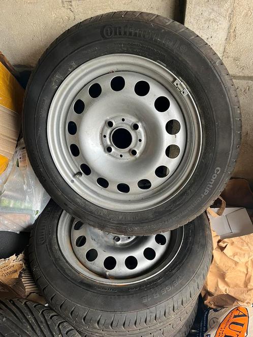 Velgen met banden 4x100, Auto-onderdelen, Banden en Velgen, Banden en Velgen, 15 inch, Ophalen