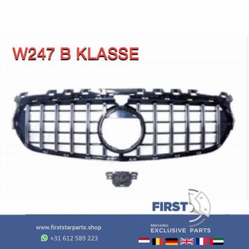 W247 GT PANAMERICANA STYLE GRIL B KLASSE 2018-2022 GRILLE beschikbaar voor biedingen