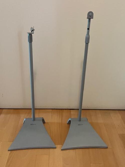 2 Speaker Stands (zilver)  VOGEL'S VLS 120, Audio, Tv en Foto, Luidsprekerboxen, Zo goed als nieuw, Ophalen