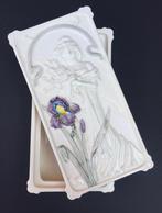 Wit aardewerk doos Belle Epoque, Sigma, Antiek en Kunst, Ophalen of Verzenden