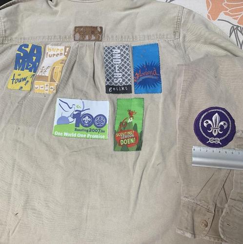 Scouts Chiro emblemen - rugzak - wimpel - hoodie - t-shirt, Verzamelen, Scouting, Embleem, Speld of Insigne, Ophalen