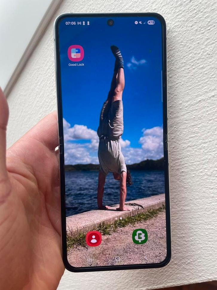 Samsung Galaxy Z Flip5 Cream 256GB, Telecommunicatie, Mobiele telefoons | Samsung, Refurbished, Galaxy Z Flip, 256 GB, Zonder abonnement