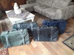 4 oude reiskoffers, Motos, Accessoires | Valises & Sacs, Comme neuf