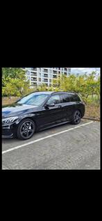 Mercedes C200d break, Auto's, Achterwielaandrijving, 4 cilinders, Zwart, Leder