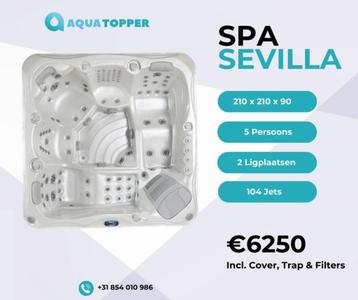 Jacuzzi Sevilla 210 x 210 5 pers. (Balboa) - Beste Deal! disponible aux enchères