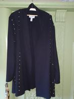 jas j ribhoff 48/50, blazer grinz 38 ,bloes m daim, Kleding | Dames, Ophalen of Verzenden, Zo goed als nieuw, Zwart, Jas of Mantel
