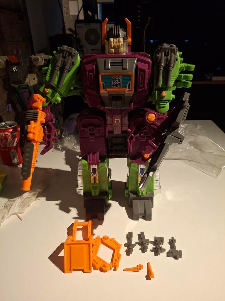 Transformer G1 Headmasters Scorponok with lord Zarak 1987, Verzamelen, Transformers, G1, Ophalen of Verzenden