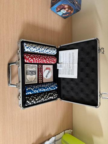 Pokerset (kaarten nog nieuw verpakt), Enlèvement, Comme neuf