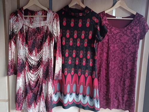 3 leuke jurkjes in maat 38/40 in mooie staat, Kleding | Dames, Jurken, Gedragen, Maat 38/40 (M), Rood, Boven de knie, Ophalen