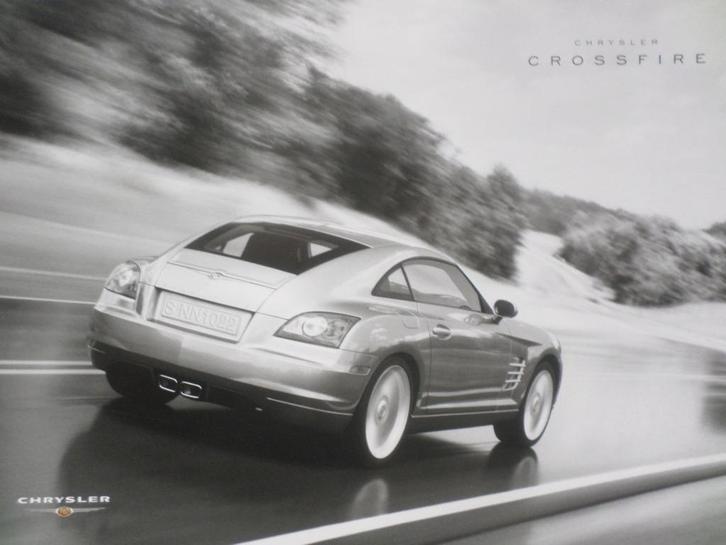 Chrysler Crossfire Coupe Brochure - FRANS, Boeken, Auto's | Folders en Tijdschriften, Ophalen of Verzenden