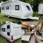 6 pers. Hobby 540 mover,tent,luifel,hordeur,boiler,stapelbed, Caravans en Kamperen, Caravans, Schokbreker, Hobby, Treinzit, Particulier