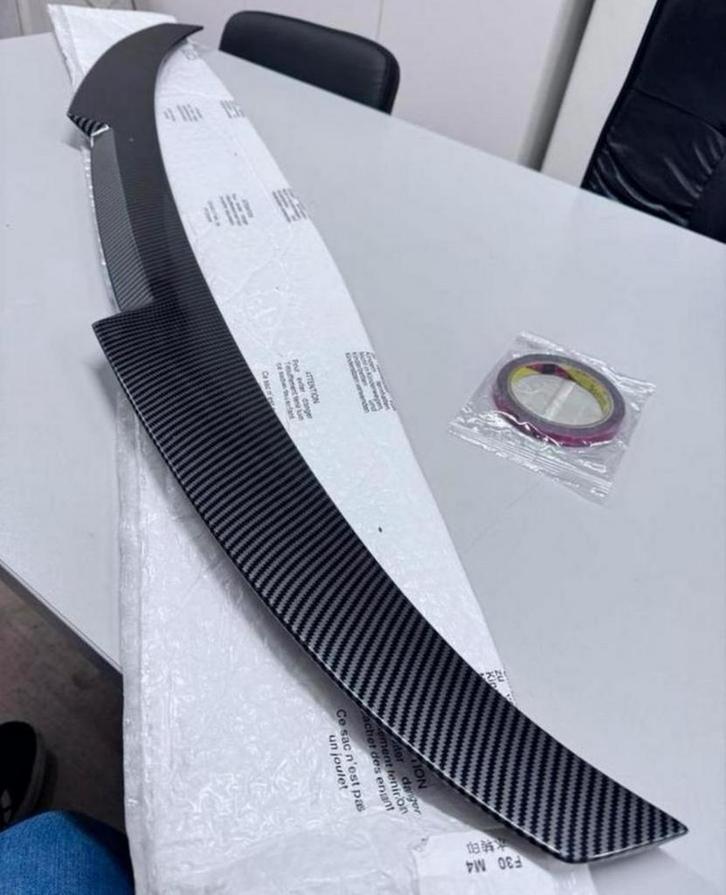 BMW F30 F80 M3 M4 style carbon rear spoiler 2012-2020 nieuw, Auto diversen, Tuning en Styling, Ophalen of Verzenden