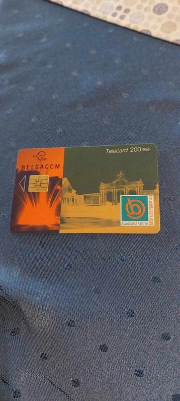 telefoonkaart / Brussel / Culturele hoofstad Europa 2000