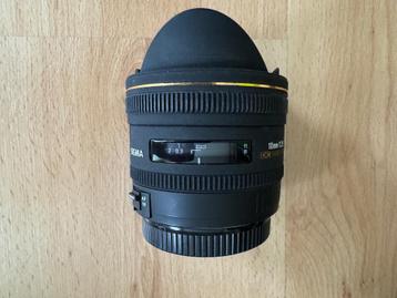 Canon Fisheye Sigma 10 mm f/2,8 EX DC HSM, Enlèvement, Utilisé