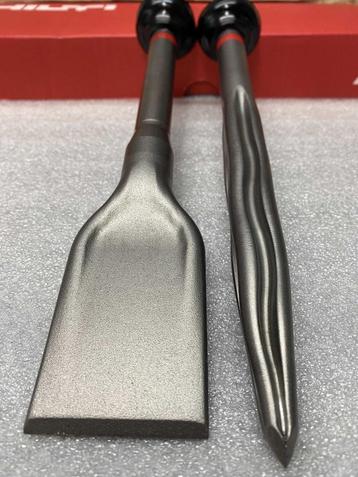 2 SDS-MAX beitels, burins, ciseaux hilti beschikbaar voor biedingen