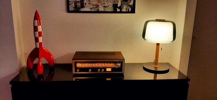 LUXMAN R-1035 vintage audio-ontvangerversterker, Audio, Tv en Foto, Versterkers en Ontvangers, Zo goed als nieuw, Stereo, Ophalen of Verzenden