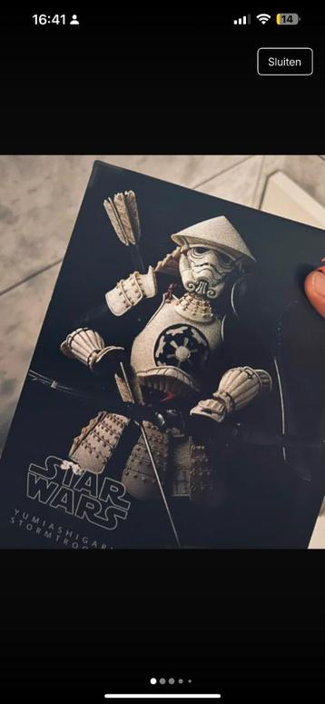 Star Wars action figure, Stormtrooper Yumiashigaru beschikbaar voor biedingen
