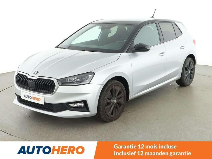 Skoda Fabia 1.0 TSI Style (bj 2022), Auto's, Skoda, Te koop, Fabia, ABS, Airbags, Airconditioning, Android Auto, Apple Carplay