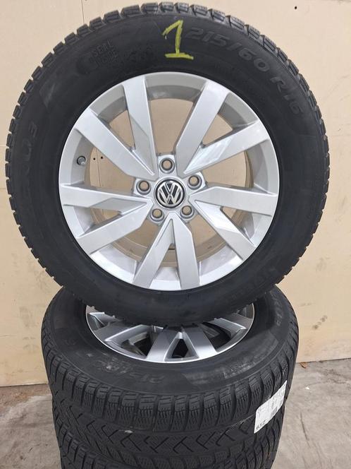 Volkswagen Passat Winterset 16 Inch Origineel, Autos : Pièces & Accessoires, Pneus & Jantes, Pneus et Jantes, Pneus hiver, 16 pouces