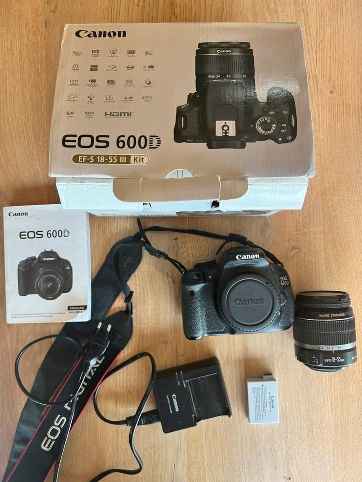 Canon EOS, Audio, Tv en Foto, Fotocamera's Digitaal, Spiegelreflex, Canon, Ophalen