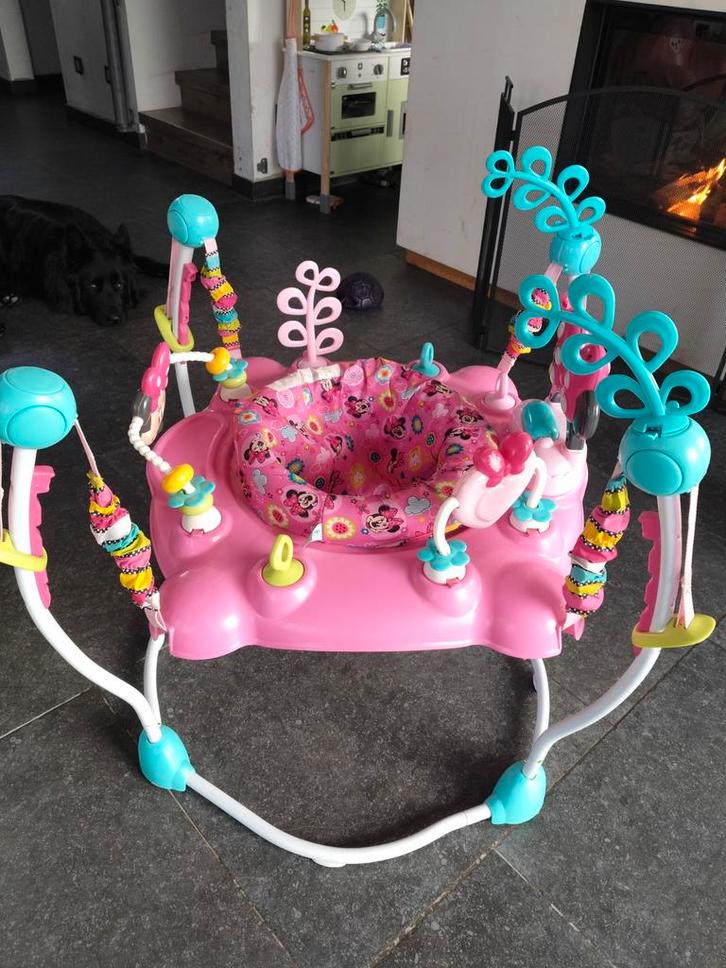 Minnie Mouse jumper springer, Kinderen en Baby's, Wipstoeltjes, Verstelbaar, Ophalen