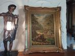 Olieverf op hout * MOOREN * 45 x 55, Antiek en Kunst, Ophalen