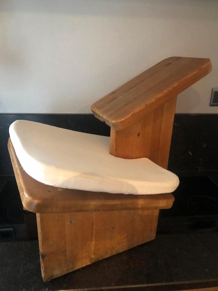 ergonomische bureaustoel - kniestoel massief hout, Huis en Inrichting, Bureaustoelen, Gebruikt, Bureaustoel, Overige kleuren, Ergonomisch