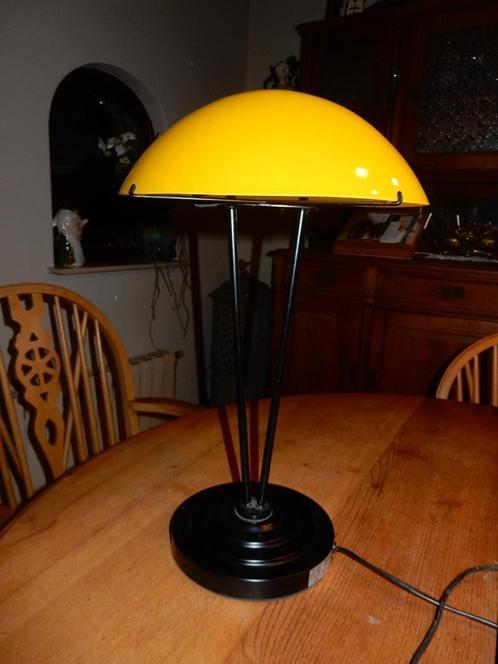 Vintage 90 IKEA KUPOL B9311 - Lampe de table/de bureau, Maison & Meubles, Lampes | Abat-jour, Comme neuf, 25 à 50 cm, Ovale, Noir
