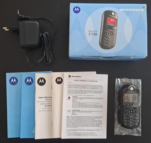 Motorola C139 in originele verpakking, Telecommunicatie, Mobiele telefoons | Motorola, Gebruikt, Zonder abonnement, Zonder simlock