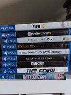 PS4 games, Games en Spelcomputers, Games | Sony PlayStation 4, Ophalen of Verzenden, Zo goed als nieuw