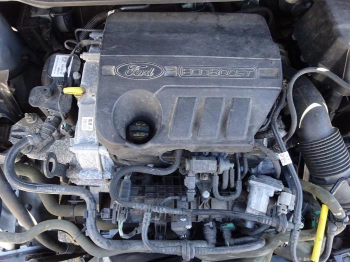 Motor van een Ford Fiesta, Auto-onderdelen, Motor en Toebehoren, Ford, Gebruikt, 3 maanden garantie, Ophalen of Verzenden