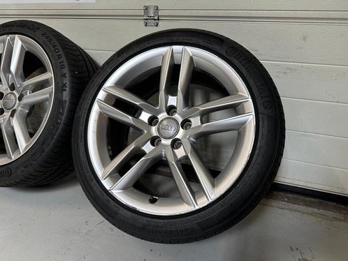 18inch Originele Audi S-Line Velgen A-Merk Banden A4 A5 A6 T, Auto-onderdelen, Banden en Velgen, Banden en Velgen, Zomerbanden