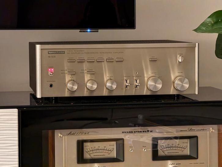 Harman Kardon HK505 Twin Powered integrated amplifier (1979), TV, Hi-fi & Vidéo, Amplificateurs & Ampli-syntoniseurs, Utilisé
