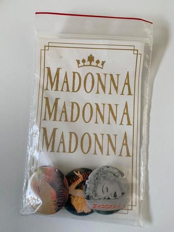 Madonna Blond Ambition Tour 1990 official buttons (USA)