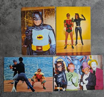 BATMAN POST KAARTEN JAREN 60 4X PRENTEN jaren 60  beschikbaar voor biedingen