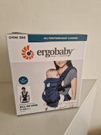 Ergobaby omni 360 midnight blue, Gebruikt, Buik of Rug, Draagzak, Ophalen