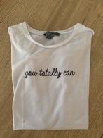 T-shirt quote primark maat xs, Kleding | Dames, T-shirts, Primark, Wit, Ophalen of Verzenden, Maat 34 (XS) of kleiner