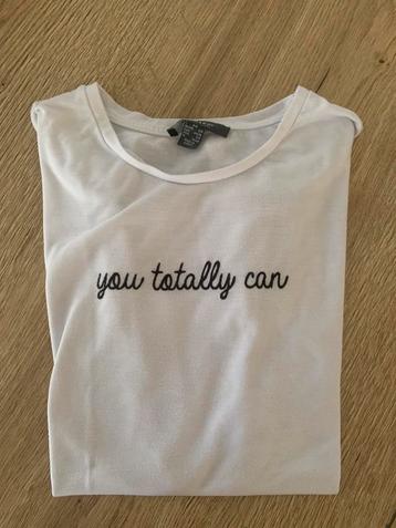 T-shirt quote primark maat xs beschikbaar voor biedingen