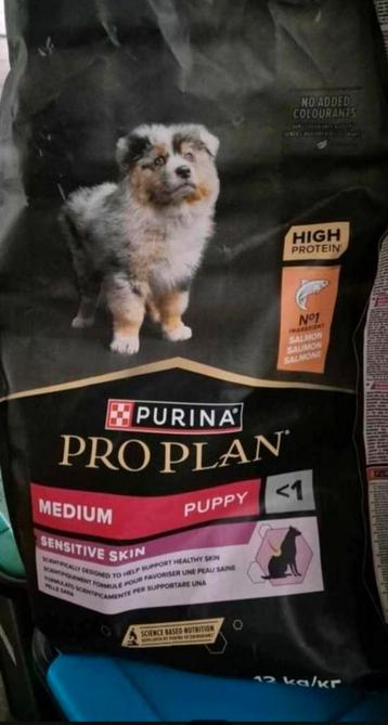 1 sac de 12kg Purina Pro Plan Medium Puppy Sensitive Sky, Enlèvement