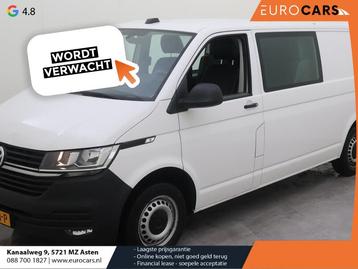 Volkswagen Transporter L2H1 Dubbele cabine 5 persoons, Autos, Alarme, Achat, Euro 6, Entreprise