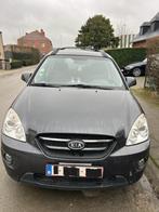 KIA Carens 2009 7 zetels kleur donkergrijs diesel, Auto's, Te koop, Zilver of Grijs, Airconditioning, Monovolume